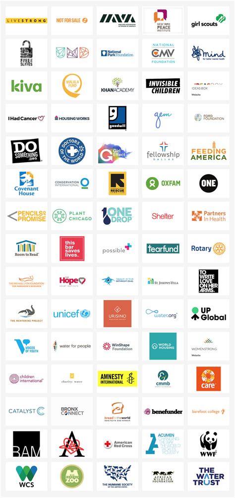 75 Top Nonprofit Logos .